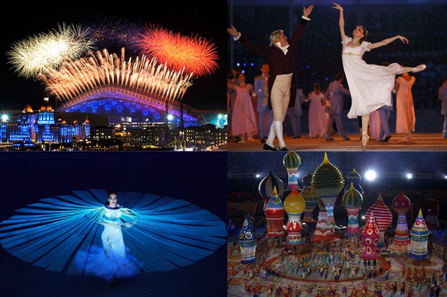 Τα αστέρια του μπαλέτου έλαμψαν στην Τελετή Έναρξης των Ολυμπιακών Αγώνων στο Σότσι