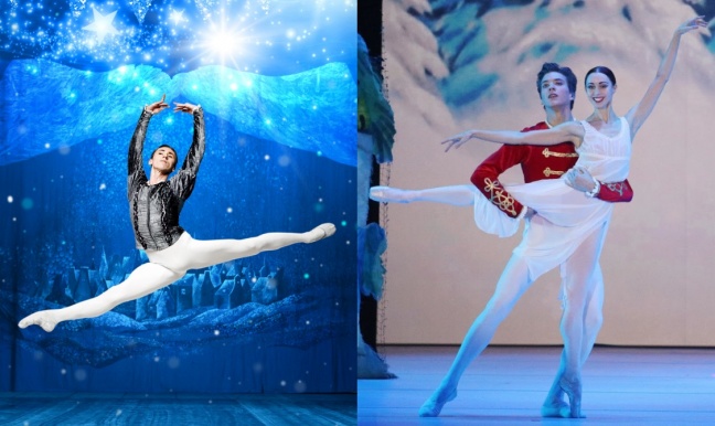 Σπουδαίοι χορευτές στο μπαλέτο Καρυοθραύστης στο Christmas Theatre