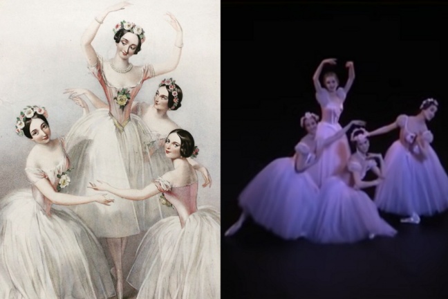 Pas de Quatre: Το μπαλέτο που δημιουργήθηκε για τέσσερις μεγάλες μπαλαρίνες της ιστορίας του χορού
