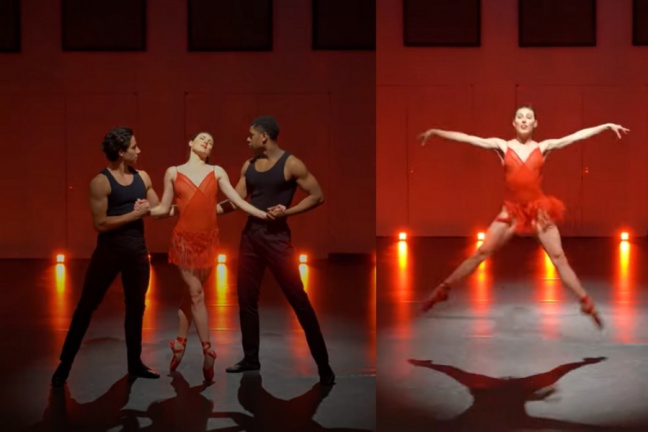 Η κορυφαία χορεύτρια Tiler Peck αναβιώνει το εμβληματικό φινάλε της ταινίας Κεντρική Σκηνή