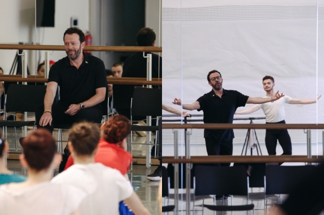Ο διάσημος χορογράφος Alexei Ratmansky στη Σχολή Χορού της Εθνικής Λυρικής Σκηνής